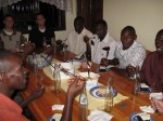 Preacher Students Come For Supper
